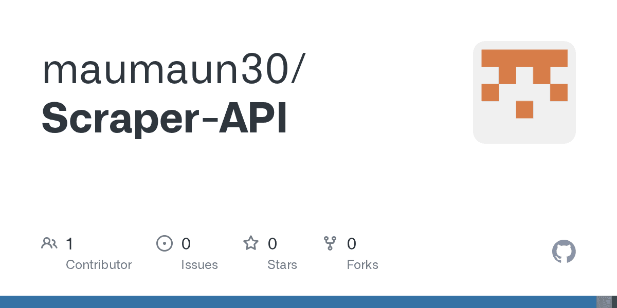 Scraper API